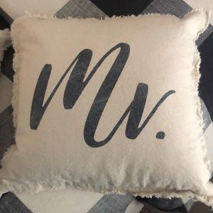 Mr. and Mrs Pillows